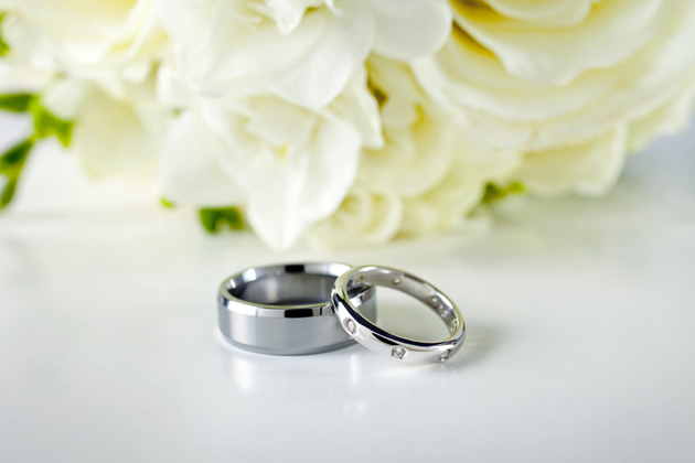 wedding flower ring